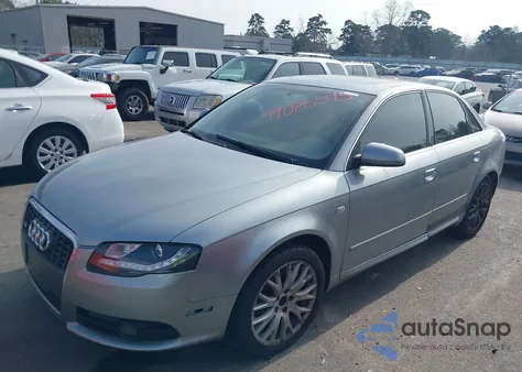 2008 Audi A4 2.0T/2.0T Special Edition из США, поврежденный, VIN WAUAF78EX8A165486
